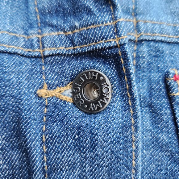 Tommy Hilfiger Denim Jean Jacket Ladies Small - Picture 9 of 10